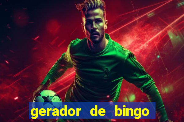 gerador de bingo de palavras